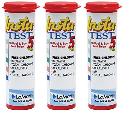 LaMotte Insta-Test 5 Pool & Spa Test Strips (2977) (Тhrее Расk)