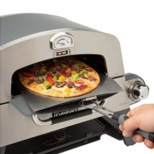 Cuisinart CGG-403 3-in-1 Pizza Oven Plus, Griddle, and Grill & CFGS-222 Take Along Grill Stand