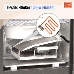 Electric Smoker Heating Element Replacement Part 9907120027 for Masterbuilt Heating Element 40" Electric Digital Control Smoker, 1200 watt