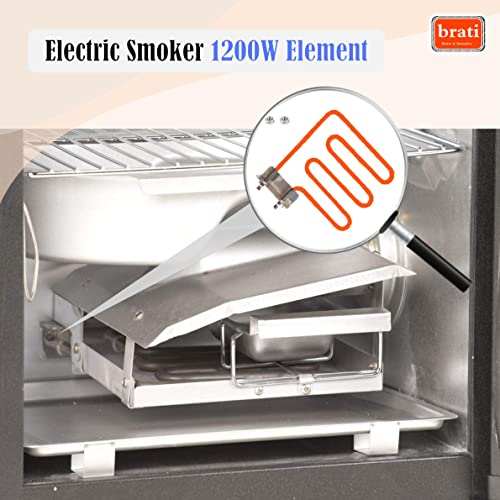 Electric Smoker Heating Element Replacement Part 9907120027 for Masterbuilt Heating Element 40" Electric Digital Control Smoker, 1200 watt
