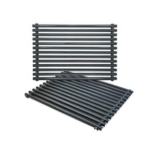 Antree 7525 Porcelain Enameled Grates (17.4 x 11.8 x 0.25) for Weber Spirit 300 Series, Spirit 700, Genesis Silver Gold B/C Replacement Weber 7525 Grates