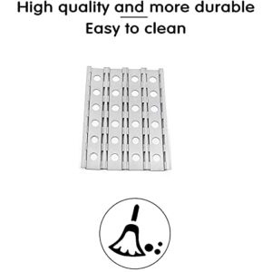 Votenli S9253A(3-Pack) 16GA Stainless Steel Heat Plate and Ceramic Briquette for Alfresco ALX2-30, ALX2-30C, ALX2-30CD, ALX2-30SZ, ALX2-30SZC, ALX2-30SZCD, ALX2-42, ALX2-42C, ALX2-42RFG, ALX2-42SZ