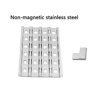 Votenli S9253A(3-Pack) 16GA Stainless Steel Heat Plate and Ceramic Briquette for Alfresco ALX2-30, ALX2-30C, ALX2-30CD, ALX2-30SZ, ALX2-30SZC, ALX2-30SZCD, ALX2-42, ALX2-42C, ALX2-42RFG, ALX2-42SZ