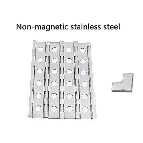 Votenli S9253A(3-Pack) 16GA Stainless Steel Heat Plate and Ceramic Briquette for Alfresco ALX2-30, ALX2-30C, ALX2-30CD, ALX2-30SZ, ALX2-30SZC, ALX2-30SZCD, ALX2-42, ALX2-42C, ALX2-42RFG, ALX2-42SZ