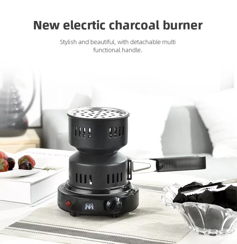 Maestro Coco Hookah Coal Burner Multipurpose Electric Charcoal Burner Coal Burners Starter - Camouflage Series (Khaki)