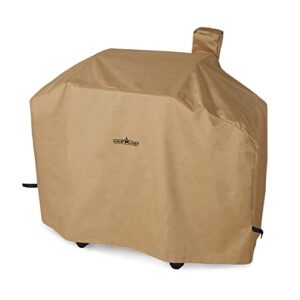 camp chef pellet grill/smoker patio cover for pg36, long, tan, pcpg36l
