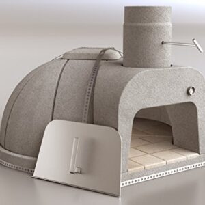 Cuore Ovens New Model 1000 Plus Gourmet Wood-Fired Oven Kit - 36.2" Internal fire Chamber Diameter.