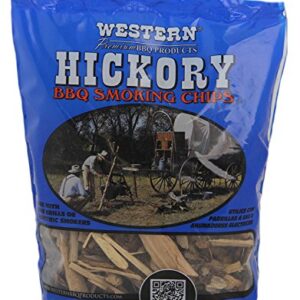 Western BBQ Premium‎ Wood Smoking Chips Variety (Pack of 4) Cherry, Hickory, Mesquite, Pecan