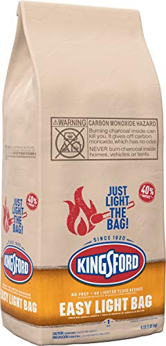 Kingsford Easy Light Charcoal Briquettes Bag, BBQ Charcoal for Grilling - 4 Pounds