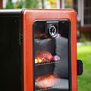 Pit Boss Grills PBV3G1 Vertical Smoker, Red Hammertone 684 sq inches