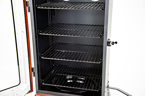 Pit Boss Grills PBV3G1 Vertical Smoker, Red Hammertone 684 sq inches