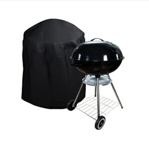 amsamotion bbq cover waterproof, windproof, anti-uv, heavy duty rip proof kettle oxford fabric grill barbecue cover, round 71vmx 68cm…