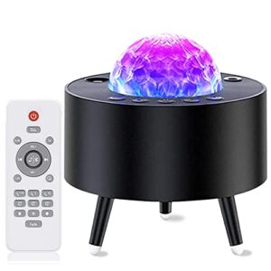 galaxy projector, star projector, starry night light projector for kids room with remote control, 3 in 1 sky light projector build-in bluetooth music speaker white noises