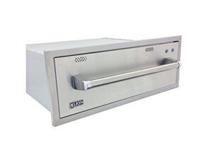 lion outdoor kitchen warming drawer – wd256103