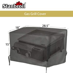 Stanbroil Outdoor Heavy Duty Waterproof Gas Grill Cover Fits Cuisinart All Foods Gas Grill, Replacement for Cuisinart CGC-21, Black