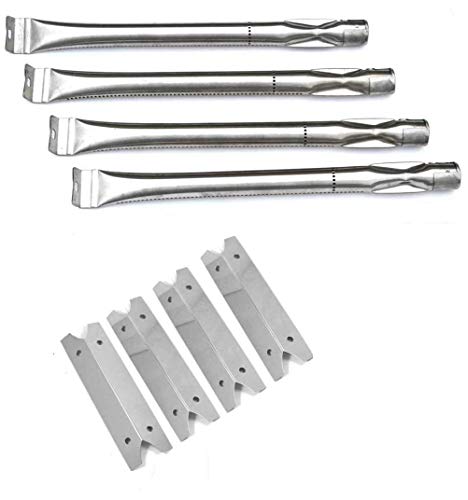 Brinkmann 810-9410-S Gas Grill Replacement Kit Includes 4 Stainless Burners & 4 Stainless Heat Shields