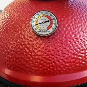 Midwest Hearth Professional Thermometer for Kamado Style Charcoal Grills (3" Dial)