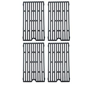 direct store parts dc105 (4-pack) polished porcelain coated cast iron cooking grid replacement for vermont castings, chargriller, jenn air gas grill (4)