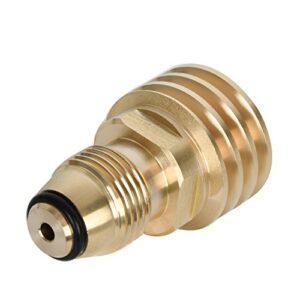 GasSaf Universal Propane Tank Adapter Converts POL LP Tank Service Valve to QCC1/Type1 - Old to New