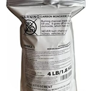 IPPINKA Binchotan BBQ Charcoal from Kishu, Japan, 4 LB of Lump Charcoal