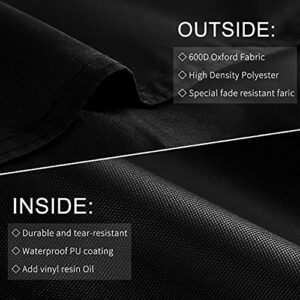 Jiesuo 36 inch Griddle Cover for Blackstone, 36 inch Flat Top Griddle Station Cover, Heavy Duty Waterproof Blackstone Griddle Cover 36 Inch