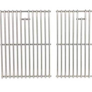 Replacement Grill Cooking Grates for Select Arkla GA-30C, GB30C, GBH-27C, 141.16223, 141.15225, 141.152210, 141.152220, 16223, 15222, 141.152230, 152230 Gas Models, Set of 2