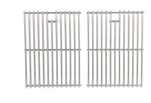 Replacement Grill Cooking Grates for Select Arkla GA-30C, GB30C, GBH-27C, 141.16223, 141.15225, 141.152210, 141.152220, 16223, 15222, 141.152230, 152230 Gas Models, Set of 2