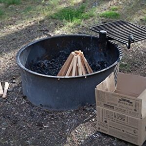 Kiln-Dried Cedar Kindling – Medium Hearth Box, Perfect for Fireplaces