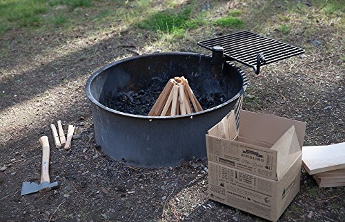 Kiln-Dried Cedar Kindling – Medium Hearth Box, Perfect for Fireplaces