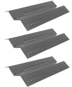 votenli p9905a (3-pack) 18.75 inch porcelain steel heat plate replacement for brinkmann 810-8905-s, 810-8907-s, charmglow 810-8905-s, 810-8907-s