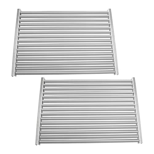 18.75 Inch Stainless Steel Cooking Grill Grate for Weber Genesis II 300 and LX 300 Series, Replacement Parts for Weber 66095 84136;2 Pack