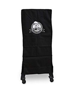 pit boss 73350 vertical electric smoker cover, 3 series, black