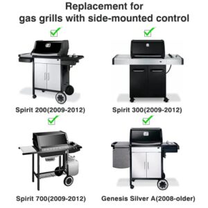 GASPRO Grill Igniter Kit Replacement for Weber Genesis Silver A, Spirit E210, E310 Gas Grill (2009 - 2012) , Side-Mounted Control, 1819-51 Igniter