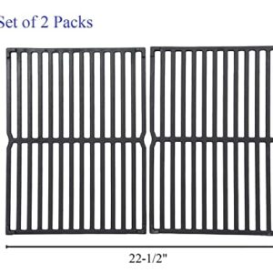 GasSaf Parts Kit Replacement for Weber 7534 7522, Spirit 500, Genesis Silver A, Spirit 200 Series E200, E210, S200, S210 with Side Control Knob, 21.5 inch Flavorizer Bars and 15 inch Grill Grates