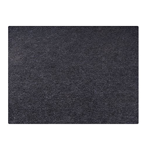 KALASONEER Under The Turkey Fryer Mat,Absorb Oil and Water,Protects BBQ Deck or Patio from Oil,Grease,and Spills, Slip Resistant and Waterproof (Turkey Fryer Mat:36inches x 30inches)