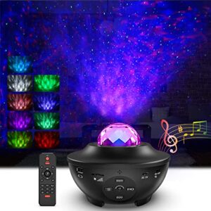 Galaxy Projector Light,GoLine Star Projector for Bedroom, Christmas Birthday Gifts for Men Women Teen Girls Boys, Nebula Projector Night Light with Bluetooth Speaker for Party Room Decoration.