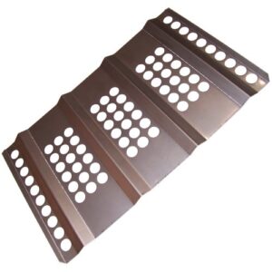 music city metals 96201 stainless steel heat plate replacement for select steelman gas grill models