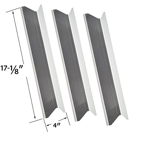 Perfect Flame E3520-LPG, E3520-NG, E3520LPG, E3520NG, BBQTEK GSC3219TA, GSC3219TN (3-PK) Stainless Heat Shield