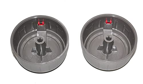 Weber 67028 Set of 2 Main Burner Control Knobs Spirit II 200 Series Grills, Model Years 2017 and Newer.