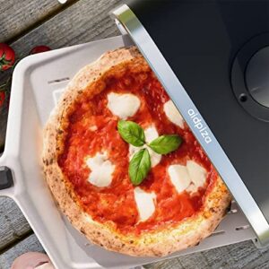 aidpiza Pizza Oven Outdoor 12" Wood Fired Pizza Ovens Pellet Pizza Stove for Outside, Portable Stainless Steel Pizza Oven for Backyard Pizza Maker Portable Mobile Outdoor Kitchen