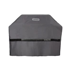 kitchenaid 700-0745a 56-inch x 23-inch gas grill cover, grey