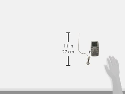 Bradley Smoker Digital Meat Thermometer with Stainless Steel Temperature Probe