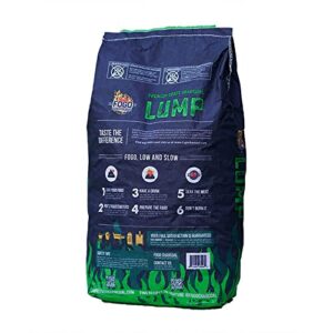 Fogo Eucalyptus All Natural, Rodizio Quality Lump Charcoal for Grilling and Smoking, 17.6lb Bag