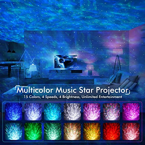 Star Projector,Galaxy Projector for Bedroom,The Largest Coverage Area Galaxy Lights Projector 2.0，Gift for Kids Adults Home Party Ceiling Decor Christmas Gift