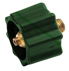 mr. heater propane acme nut x 1/4-inch male pipe thread, green