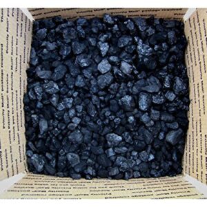 Unbranded BITUMINOUS Blacksmith Coal Metallurgical COKING Coal 1/2 Cubic FT About 25 LBs