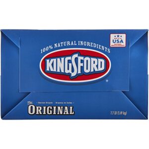 Kingsford 183268 Original Charcoal Briquettes, BBQ Charcoal for Grilling – 7.7lb Pounds