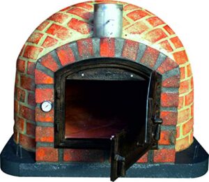 authentic pizza ovens rustic lisboa traditional brick premium pizza oven, wood fire outdoor oven