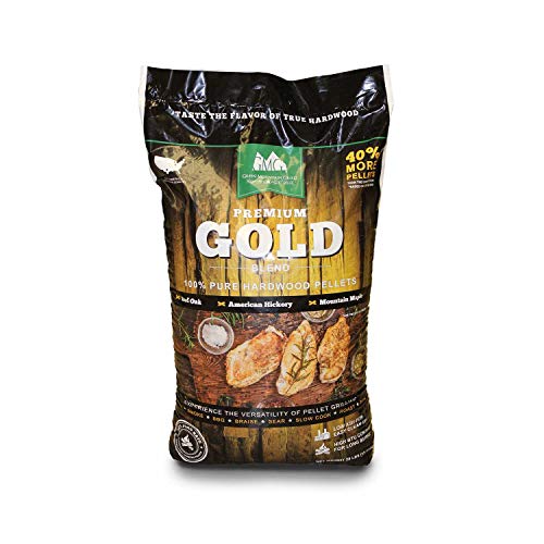 Green Mountain Grills Gold Blend Pellets with Free Grill Light GMG-2001