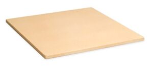 pizzacraft 15″ square thermabond baking/pizza stone – for oven or grill – pc9897